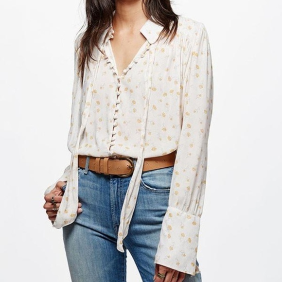 Free People Tops - NWT Free People Modern Muse Blouse